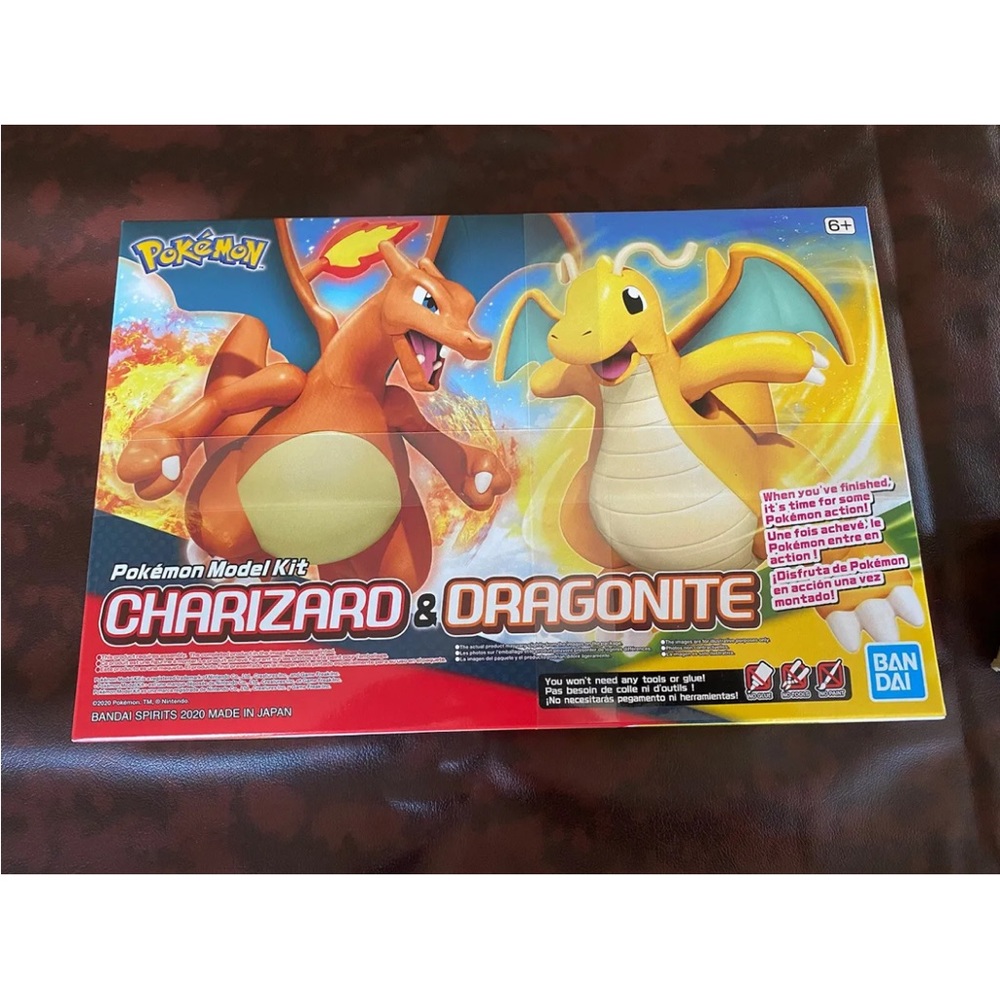 Pokémon Charizard And Dragonite Model kit
